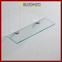 ราคา BLOOMZO ชั้นวางแก้ว ที่เก็บของอาบน้ําสีทองทันสมัย กระจกนิรภัยติดตั้งง่าย 38 5 11 5 0 6 ซม กระจกติดผนังกลางแจ้ง (54158551812)