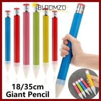 ราคา BLOOMZO ดินสอใหญ่ ของเล่นแปลกใหม่ 18 35 ซม ดินสอยักษ์ คุณภาพสูงพร้อมยางลบประสิทธิภาพ Prop เครื่องเขียนไม้ดินสอโรงเรียน Office (40979735768)
