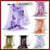 ราคา in stockBLOOMZO ผ้าพันคอชีฟองยาว ขายร้อน Soft Wrap แฟชั่นดอกไม้พิมพ์ (53509679728)