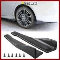 ราคา CODBELLZO สปอยเลอร์กันชนรถยนต์ด้านหลังลิป สปอยเลอร์แยกDiffuserรถด้านข้างกระโปรงกันชนบาร์ อุปกรณ์เสริมรถยนต์คาร์บอนFibre Extensions ABSรถมุมกันชนGuard (43923894630)