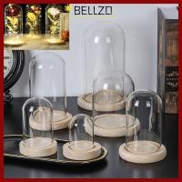 ราคา จัดส่งจากประเทศไทยBELLZO แก้ว Clche Terrarium โต๊ะตกแต่งบ้าน Terrarium แจกันแก้ว Jar กล่องเก็บดอกไม้ (50958979374)