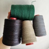 ราคา ยกกอง 1 2 kg เชือกเทียนถักคุณภาพดี 4 ม้วนใหญ่ สีเอิร์ธโทน สำหรับเย็บหนัง ถักมาคราเม่ พันหินมงคล งาน DIY (42529733037)