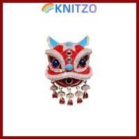 ราคา KNITZO Maple Leaves เข็มกลัด Lion Maple Leaves สีแดงสีส้ม Lion เข็มกลัด ประณีตโลหะผสมสังกะสี Multi Functional สไตล์จีน Coat Pin Corsage Coat เสื้อกันหนาว (54806756900)