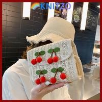 ราคา KNITZO กระเป๋าสะพายไหล่ ขนาดใหญ่ สไตล์เชอร์รี่ สำหรับผู้หญิง พกพาสะดวก ลายทอสบายตา (54006756822)