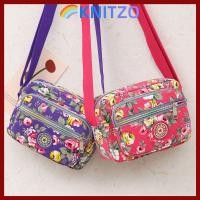 ราคา จัดส่งจากประเทศไทย KNITZO กระเป๋าสะพาย พิมพ์ลายดอกไม้คลาสสิก พร้อมสายเอวนำเข้าVintage (50407814076)