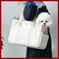 ราคา ถัก กระเป๋าเป้สะพายหลังสัตว์เลี้ยง กระเป๋าใส่แมวพับได้ความจุขนาดใหญ่ กระเป๋าถือสัตว์เลี้ยงผ้าระบายอากาศ (49351398971)