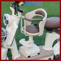 ราคา KNITZO สกู๊ตเตอร์ไฟฟ้า ที่นั่งเด็ก เหล็กคาร์บอน Anti Slip Design เบาะรถด้านหน้า เด็กแบบพกพาที่วางเท้าด้านหน้าติดตั้งจักรยานเด็ก Carrier City จักรยาน (29091144790)