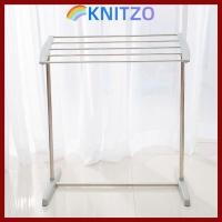 ราคา KNITZO ถัก ราวตากผ้าผ้าขนหนูขนาดเล็กประหยัดพื้นที่ไม้แขวนเสื้ออเนกประสงค์สแตนเลสแขวนราวแขวนเสื้อผ้าชุดชั้นในการอบแห้ง (43767900745)