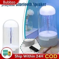 ราคา BUBBZO ลําโพงบลูทูธ LED Nightlight Rainbow Light โคมไฟแมงกะพรุน เดสก์ท็อปที่มีสีสันเครื่องประดับ Surround Mini Jellyfish ลําโพง (46254926469)