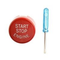 ราคา FARYPOKTRed Engine Start Stop ปุ่มเปลี่ยนสําหรับ BMW F Chassis Series F10 F20 F30 (28366620191)