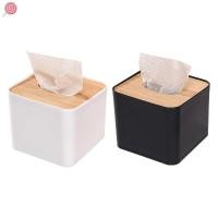 ราคา บ้านกล่องกระดาษทิชชูกล่องกระดาษทิชชูสีขาวภาชนะผ้าเช็ดปากที่มีฝาครอบไม้เรียบไม้ภาชนะกระดาษเช็ดหน้า (47808727437)