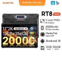 ราคา สต็อกท้องถิ่น OUKITEL RT8 11 2K แท็บเล็ต 12GB 256GB 20000mAh แบตเตอรี่ MTK G99 48MP 48MP 48MP 5MP IP68 Nano Android14 OTG NFC แท็บเล็ตที่ทนทาน (27155447262)