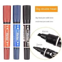 ราคา Rich TEEปากกาเคมี 2 หัว BLACK BLUE สำหรับการคัดเลือก 4PCS (51603097828)