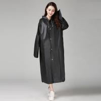 ราคา EVA เสื้อกันฝนแฟชั่น สไตล์เกาหลี Rain coats เสื้อกันฝนหญิง ชาย เพิ่มความหนา ใช้งานได้หลายครั้ง Rich TEE (57310176270)