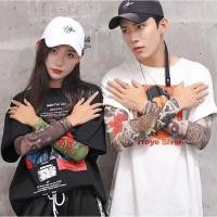 ราคา Rich TEE ปลอกแขนกันแดด ปลอกแขนลายรอยสัก ผ้าคุณภาพสูง ป้องกันรังสียูวี 99 ใช้ได้ทั้งสองเพศ (53903092287)