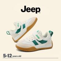 ราคา JEEP รองเท้าเด็ก Velcro ตาข่ายชายหญิง Soft Sole Anti slip อินเทรนด์ Cool รองเท้าผ้าใบ (25048133217)