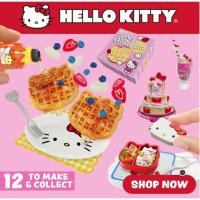 ราคา Miniverse Make It Mini Food Hello Kitty Sanrio กล่องตาบอด DIY เรซิ่นหัตถกรรมชุดมินิของเล่นสะสม (29636400555)