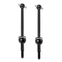 ราคา 2 ชิ้น 45 เหล็กพวงมาลัยเพลา CVD Driveshaft โลหะไดรฟ์เพลาสําหรับ TAMIYA DT03 DT3264SC RC Car DIY อัพเกรดอุปกรณ์เสริม (54308279136)