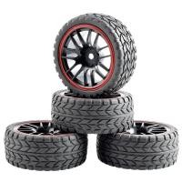 ราคา 4 PC 64 25 มม สําหรับ HSP Tamiya HPI Kyosho Sakura 94122 94123 D3 D4 CS tt02 9068 1 10 On Road ยางรถ 26 64 มม พลาสติกล้อยาง Tyre (53909346578)