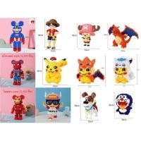 ราคา 2 100 8 662 ชิ้น เลโก้ นาโนบล็อก pikachu นาโนบล็อก Nanoblock โปเกมอน ลูฟี่ ช็อปเปอร์ อาราเล่ โดราเอมอน (10199230554)