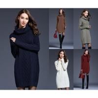 ราคา พร้อมส่ง 6 สีจ้า เดรสไหมพรมกันหนาว คอเต่าขยาย (3105565030)