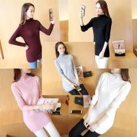 ราคา พร้อมส่ง 5 สี Sweater เสื้อสเวตเตอร์ ไหมพรมกันหนาวสวยๆจ้า (1754303183)