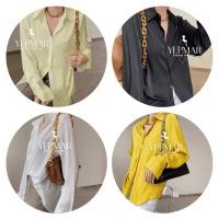 ราคา เสื้อเชิ้ตแขนยาวลายริ้ว รุ่นหน้าสั้นหลังยาว สไตล์เกาหลี เรียบง่าย ผ้าซาตินลื่น สำหรับสาวออฟฟิศ ผ้าดีใส่สบาย (52600899970)