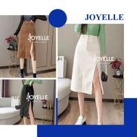 ราคา พร้อมส่ง กระโปรงยาว ผ้าลูกฟูก ผ่าหน้า 1 กระดุม เซ๊กซี่หวานๆ Clothing Women (41575321579)