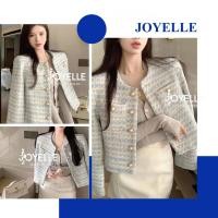 ราคา พร้อมส่ง เสื้อคลุมทวีตแขนยาวใส่ออกงาน เสื้อทวีตสีหวานให้ลุคสาวเกา Clothing Women (41725321458)