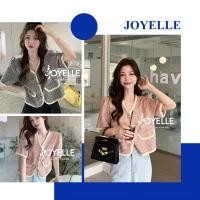 ราคา พร้อมส่ง เสื้อไหมพรมคาร์ดิแกนเสื้อคลุมแขนยาวถักลายสก๊อต Clothing Women (28943229732)