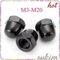 ราคา หัวน็อต หมวก เกลียวมิล ตัวเมีย สีดำ สแตนเลส304 M3M4M5M6M8M10M12 M20 SUKIM 1 (52555954035)