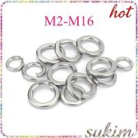ราคา แหวนสปริง แหวนรอง กันคลาย Spring Washer Steel สแตนเลส304 M2 M2 5 M3 M4 M5 M6 M8 M10 M16 SUKIM 1 (44228765394)