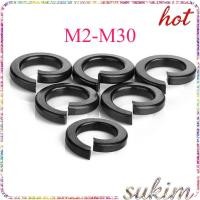 ราคา แหวนสปริง แหวนรอง กันคลาย Spring Washer Steel เหล็กกล้าคาร์บอน8 8 M2 M30 SUKIM 1 (44228765373)