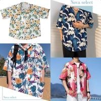 ราคา เสื้อฮาวาย เสื้อเชิ้ต Beautiful flowers สินค้ามาใหม่ ผ้านิ่ม สไตล์เกาหลีมาแรง หลากหลายสไตล์ (41162254162)