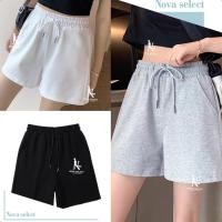 ราคา พร้อมส่ง กางเกง ขาสั้น เอวสูง เชือกรูด เนื้อผ้าวอร์ม นุ่ม สวมใส่สบาย เอวสม็อค สไตล์ลําลอง ทรงสวย สําหรับผู้หญิง (44054266635)
