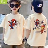 ราคา blokees marvel ร้าน Kids T เสื้อเด็ก ผลิตจากผ้าฝ้าย 100 พิมพ์ลาย spider man เหมาะ เด็กผู้ชาย และ เด็กผู้หญิง (48853187509)