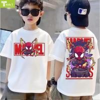 ราคา blokees marvel เสื้อเด็ก ร้าน Kids T ผลิตจากผ้าฝ้าย 100 พิมพ์ลาย spider man เหมาะ เด็กผู้ชาย และ เด็กผู้หญิง 11 (54253400577)