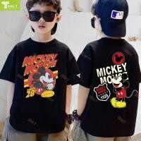 ราคา เสื้อยืด disney เกาหลี เสื้อเด็ก ผลิตจากผ้าฝ้าย 100 พิมพ์ลาย mickey mouse เหมาะ เด็กผู้ชาย และ เด็กผู้หญิง 3 (40527669908)