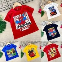 ราคา จัดส่งตลอด 24 ชั่วโมง เสื้อยืดเด็กผู้ชายเท่ๆใหม่ล่าสุดเสื้อสไปเดอร์แมนเด็กเสื้อยืดแขนสั้น สกรีนลายน่ารัก เนื้อผ้าคอตตอล (28914175285)