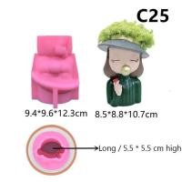 ราคา ใหม่ ผู้ถือปากกาและหม้อซิลิโคน 3D สำหรับการทำเทียนหอมและขนม เครื่องมือทำเค้กดекอร์ DIY (40070608963)