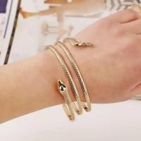ราคา งูขนาดเล็กม้วนสร้อยข้อมืองูโลหะสร้อยข้อมือบุคลิกภาพอเนกประสงค์ ซอก สร้อยข้อมือแฟชั่นผู้ชายผู้หญิงขนาดปรับกําไล (24597103992)