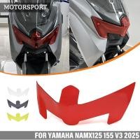 ราคา เหมาะสําหรับ YAMAHA NMAX125 NMAX155 V3 2025 การปรับเปลี่ยนรถจักรยานยนต์แผ่นป้องกันไฟหน้าตกแต่งโคมไฟรถยนต์เกราะป้องกัน (26394337694)