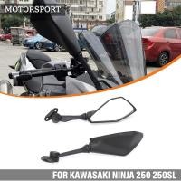 ราคา ใช้ได้กับ Kawasaki NINJA 250 250SL 300 ZX6R H2R 2013 2016 NINJA 400 650 1000 2017 2020 กระจกมองหลังรถจักรยานยนต์สะท้อนแสง (26027640794)