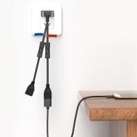 ราคา Be USB Splitter Y Cable USB 1 Male to 2 Female Extension Cord Double USB Extender (55959430735)