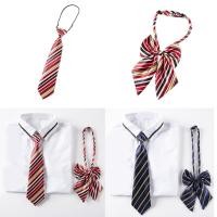 ราคา เนคไทด์ลายทางสำหรับเด็กแบบพรีทายด์ เนคไทสำหรับเด็กKid Striped Tie (42030362532)