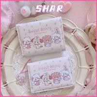 ราคา SHAR กระเป๋าสตางค์ใบสั้น กระเป๋าใส่เหรียญ Mikko การ์ตูน กระเป๋าใส่บัตรหนัง PU แบบพกพาผู้หญิงเด็กผู้หญิง (57509738248)