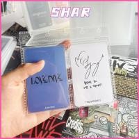 ราคา SHAR อัลบั้มภาพตั้งโต๊ะ ที่ใส่รูปถ่าย DIY โปร่งใส จอแสดงผลภาพการ์ดไอดอล 3 นิ้ว 3 5 นิ้ว (54460165916)