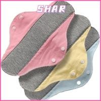 ราคา SHAR ผ้าประจําเดือนสุขาภิบาล ผ้าฝ้ายลื่นผ้าอ้อมผู้ใหญ่นุ่ม Reusable ล้างทําความสะอาดได้กางเกง Feminine Hygiene Pad Period Panty Liners (47860186257)