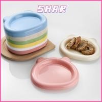 ราคา ชาร์ จานข้าวแมว จานใส่ขนม หน้า พลาสติกชามแมว หมีน้อยที่ทนทานน่ารัก อิน จานสุนัขสําหรับลูกสุนัขแมว (47810177279)