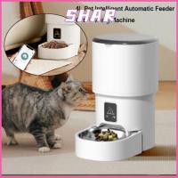 ราคา SHAR ให้อาหารแมว เครื่องป้อนอัตโนมัติอัจฉริยะ WiFi White Pet 2 รูปแบบ 4L การให้อาหารอาหารแมวและสุนัข (50859625530)